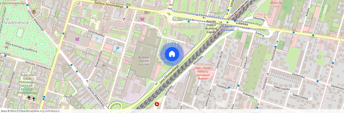 Śródmieście, Stefana Żeromskiego, Radom