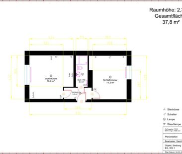 günstige 2 Zimmerwohnung im Erdgeschoss – ruhig und grün wohnen in ... - Foto 4