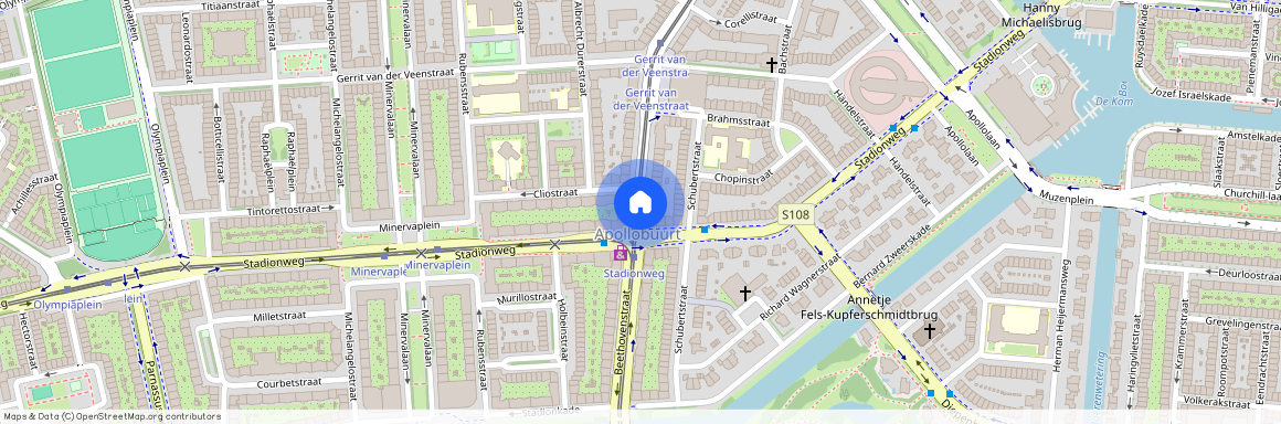 Apollobuurt, 1077 HP, Beethovenstraat, Amsterdam