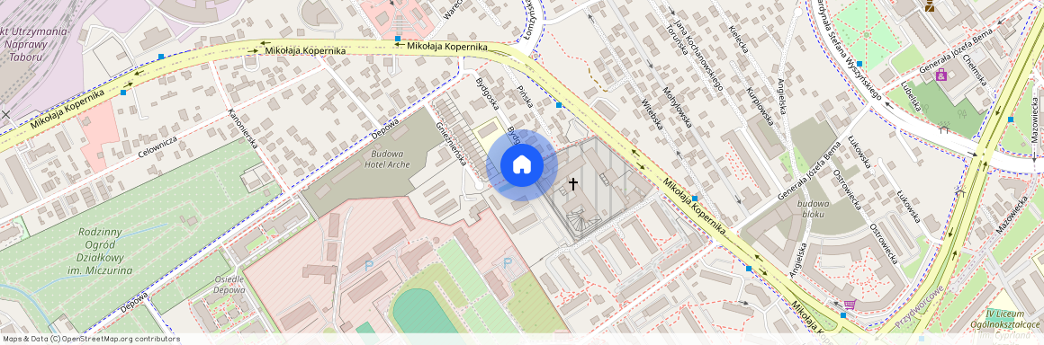 Gołębia, Białystok, Nowe Miasto