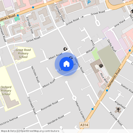 Cambria Close, Hounslow, Middlesex, TW3