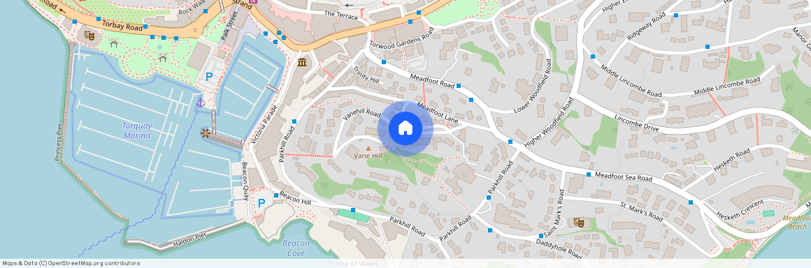 Vane Cliff, 7 Vane Hill Road, Torquay, Devon