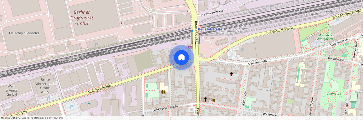 Sickingenstraße 2, 10553 Berlin, Germany