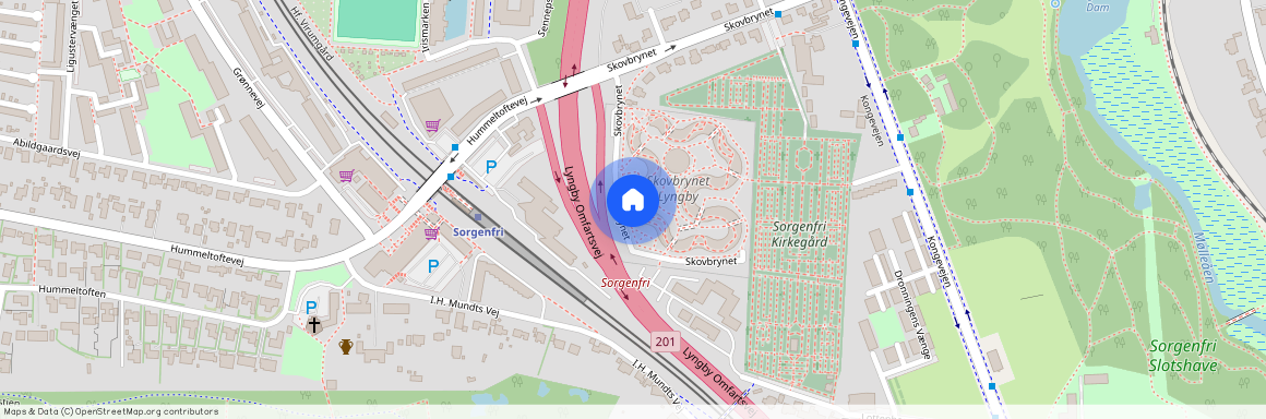 Skovbrynet 12A 1. tv., 2800 Kongens Lyngby