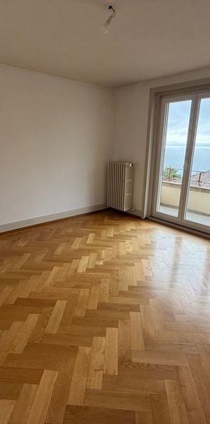Appartement entièrement rénové avec vue imprenable sur le lac et les Alpes - Photo 1