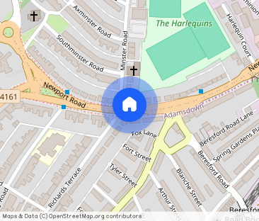 1 bed flat to rent in Newport Road, Roath, CF24 - Photo 1