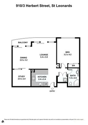 SPACIOUS 1 BEDDER WITH XTRA STUDY & SECURITY PARKING - PANORAMIC OUTLOOK! - Photo 1