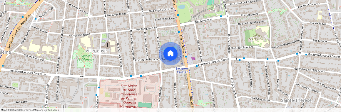 17 Rue Marie Rouault, 35000 Rennes, France