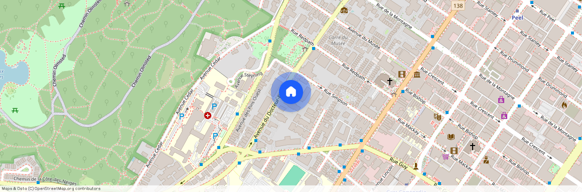 1520 Av. du Docteur Penfield, Montréal (Ville-Marie), QC H3G