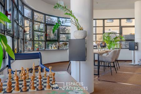 Bel appartement en duplex aux volumes généreux dans le bourg de Indre - Photo 3