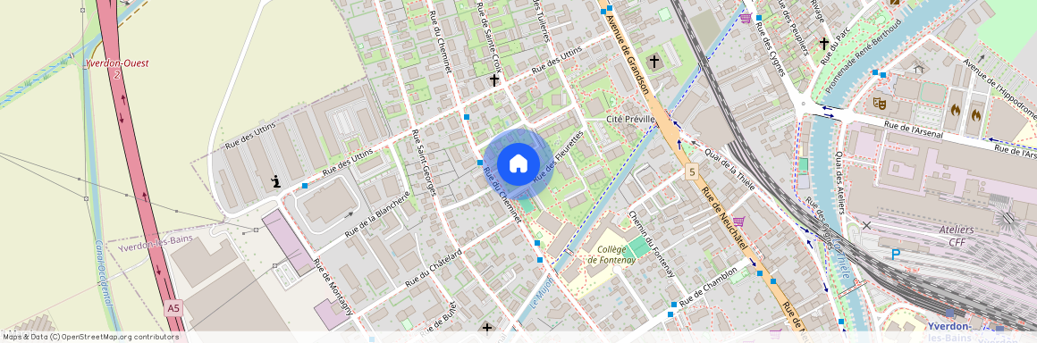 Rue du Cheminet 35, 1400 Yverdon-les-Bains