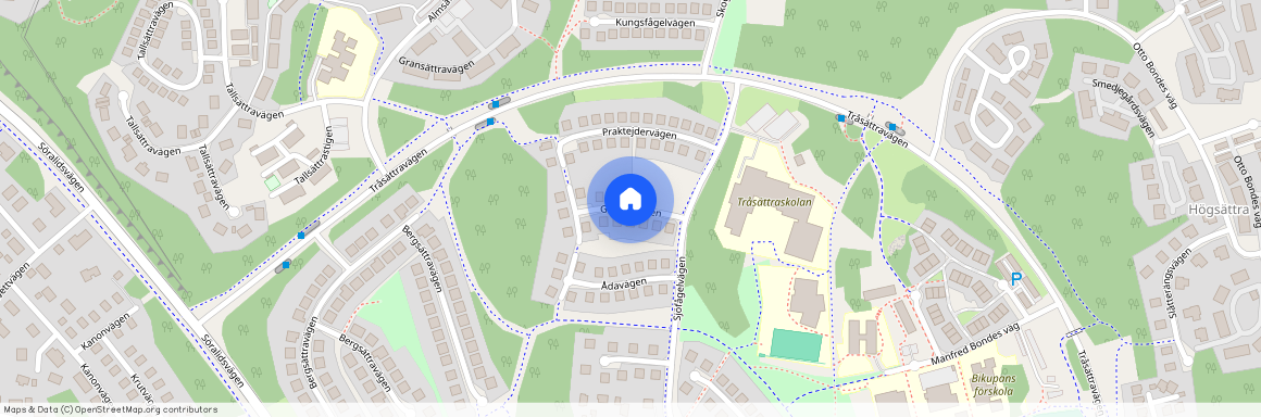 Gudingvägen, Åkersberga