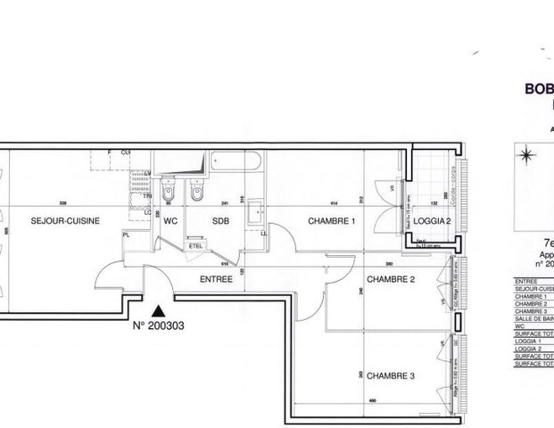 location Appartement T4 DE 76.6m² À BOBIGNY - Photo 1