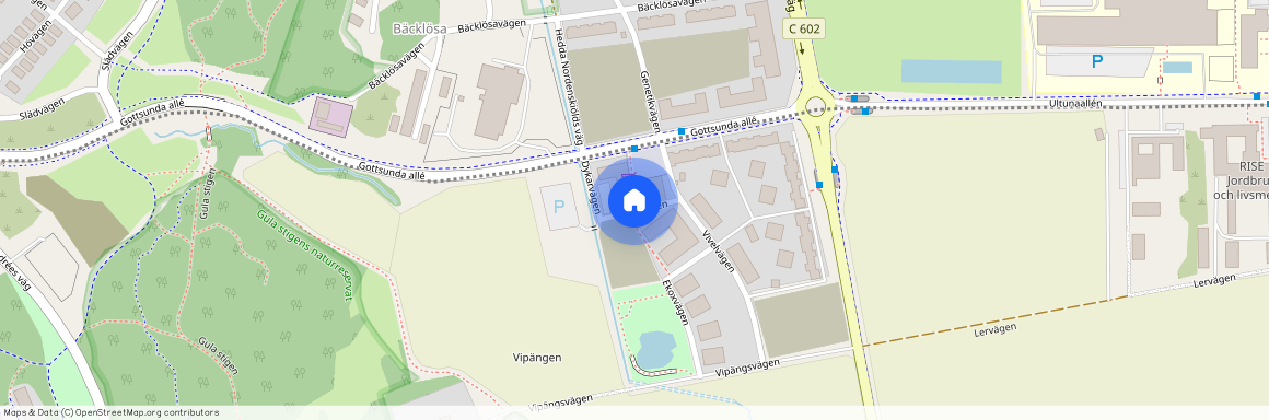 Dykarvägen, Uppsala