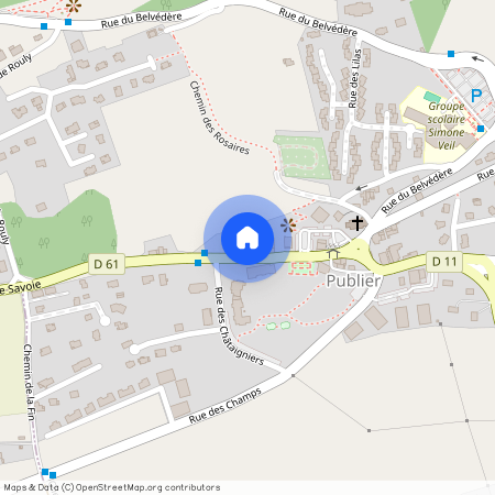 HAUTE-SAVOIE (74), - AUVERGNE-RHÔNE-ALPES, PUBLIER (74500)