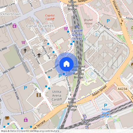 Guildford Crescent, Cardiff(City), CF10