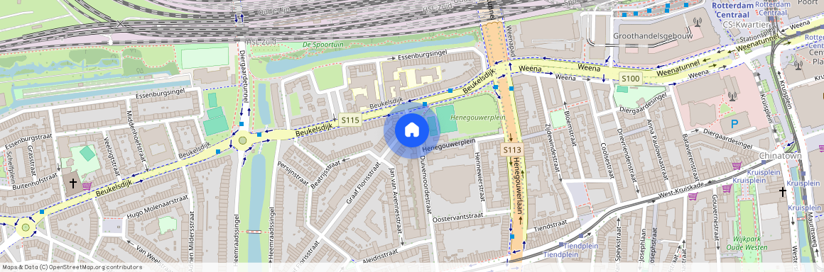 Middelland, 3021 PN, Henegouwerplein, Rotterdam