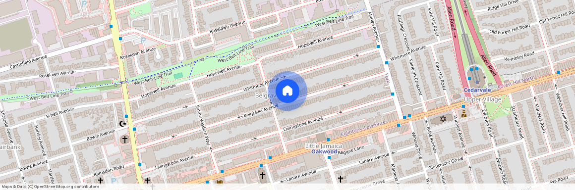 114 Belgravia Avenue Unit# BASEMENT, Toronto