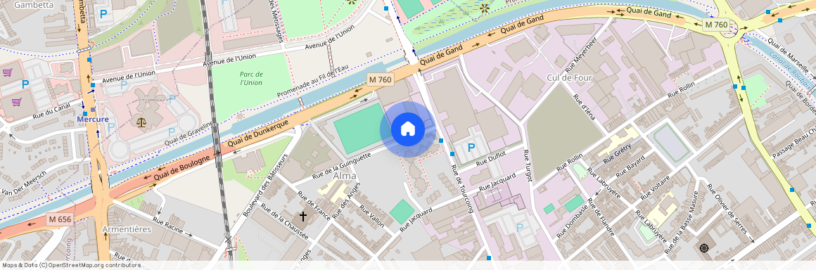 44 Rue de la Guinguette, 59100, Roubaix