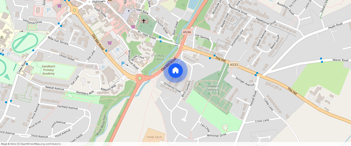 Sandbach, Sandbach, CW11