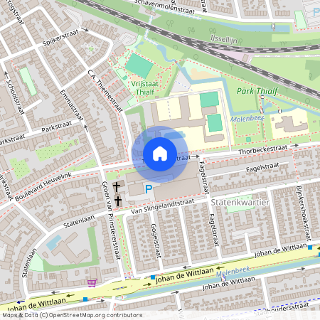 Statenkwartier, 6828 TZ, Thorbeckestraat, Arnhem