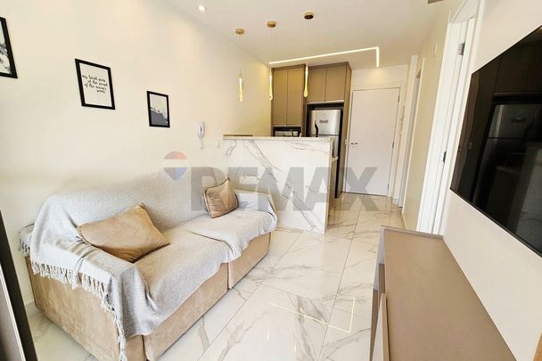 Apartamento para locação, 43 metros, no Zahle Jardins – Paraíso. Mobiliado, com 1 suíte e 1 vaga. - Foto 1