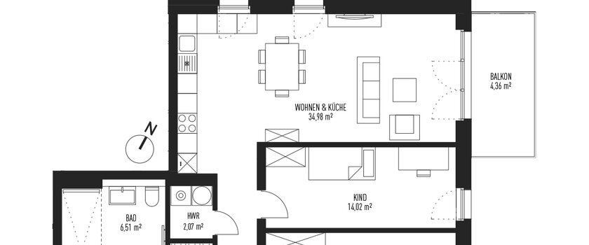 Einziehen und Wohlfühlen: Erstbezug! Herrliche Balkonwohnung mit allen Extras und Kfz/Wallbox! - Photo 1
