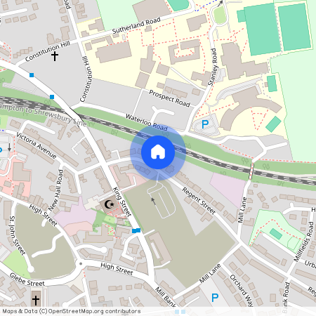 Regent Street, Wellington, Telford, Shropshire, TF1