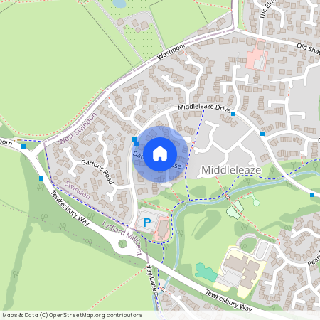 Danestone Close, MIDDLELEAZE