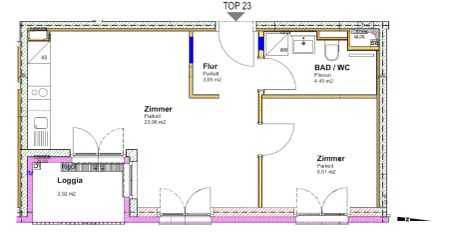 schöne 2-Zimmer Wohnung in ruhiger Lage mit guter Infrastruktur- nahe U4 Hietzing - ab 01.01.2026 - Photo 2