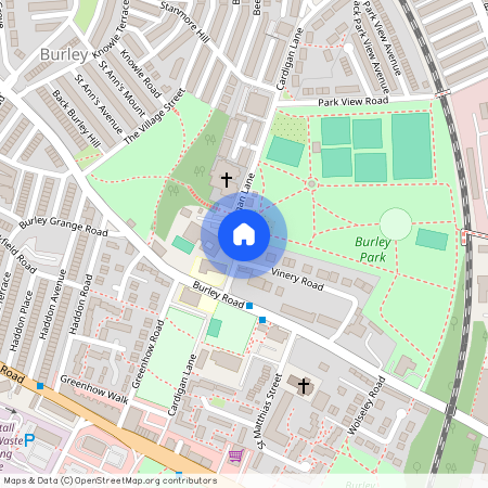 Cardigan Lane, Leeds, West Yorkshire, LS4