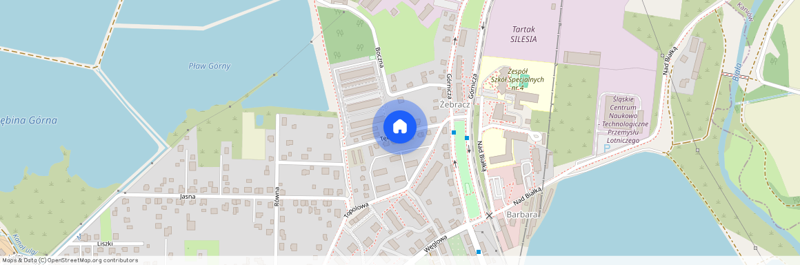 ul. Tęczowa, Czechowice-Dziedzice, Czechowice-Dziedzice, bielski, śląskie