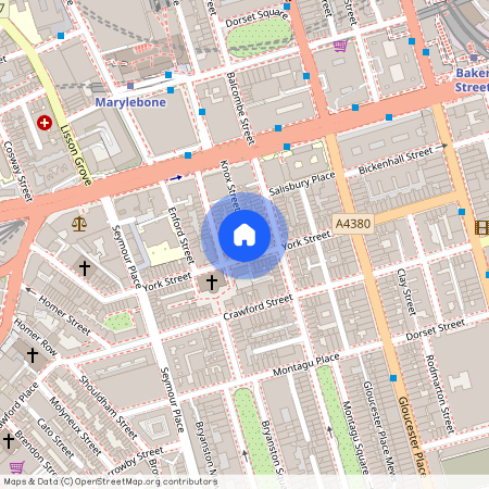 Upper Montagu Street, Marylebone, London, W1H