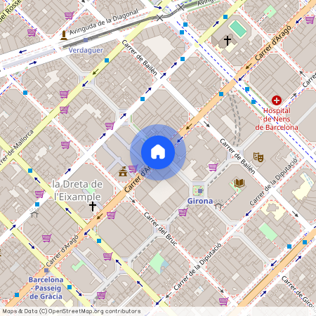 Carrer dAragó, Barcelona, Catalonia 08009