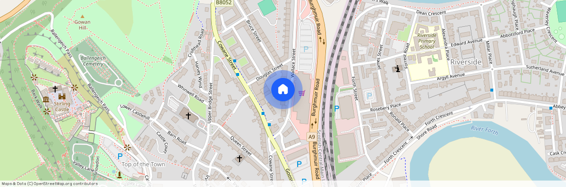 (Flat GFL) Wallace Street, Stirling, FK8