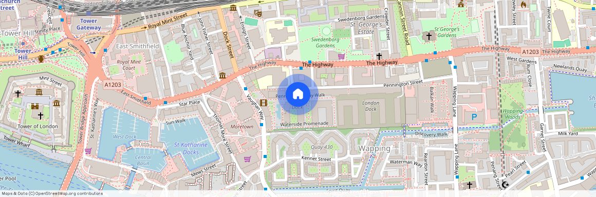 Merino Gardens, London, E1W