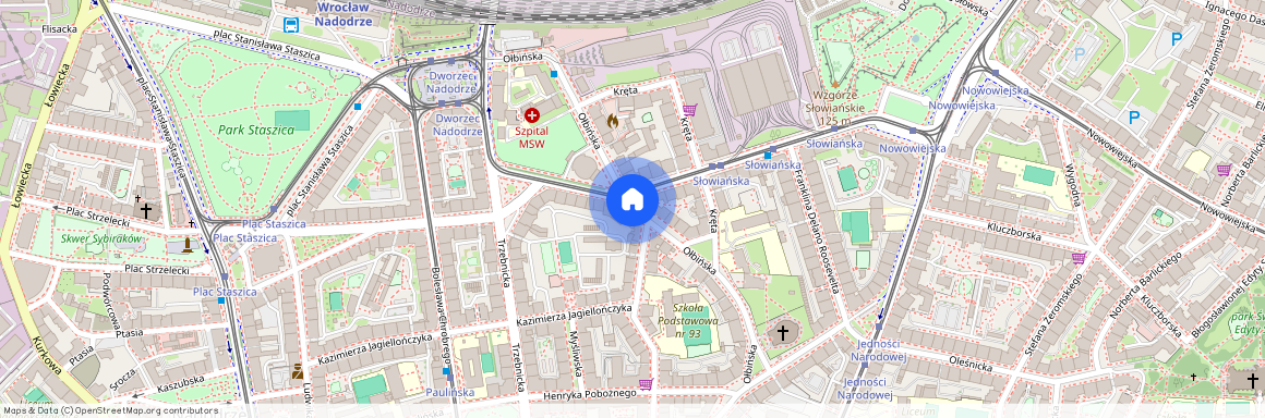 ul. Ołbińska, Nadodrze, Śródmieście, Wrocław, dolnośląskie