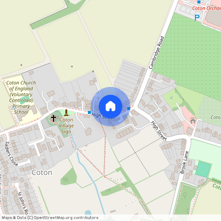 High Street, Coton, Cambridge, Cambridgeshire