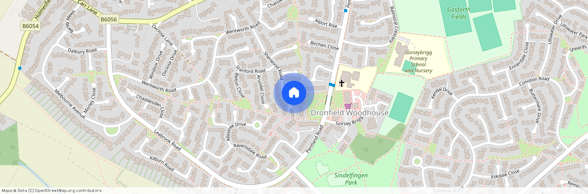 Sherwood Place, Dronfield Woodhouse, Dronfield, S18