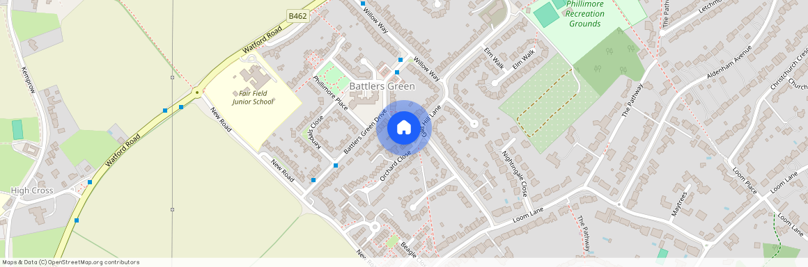 LAMBOURN CHASE, RADLETT, RADLETT, WD7