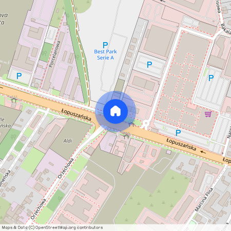 Warszawa Włochy Raków, Łopuszańska