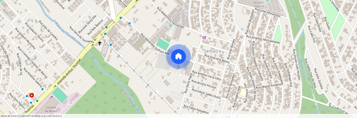 Rua Alexander Graham Bell, 225 - Parque Jamaica, Londrina - PR