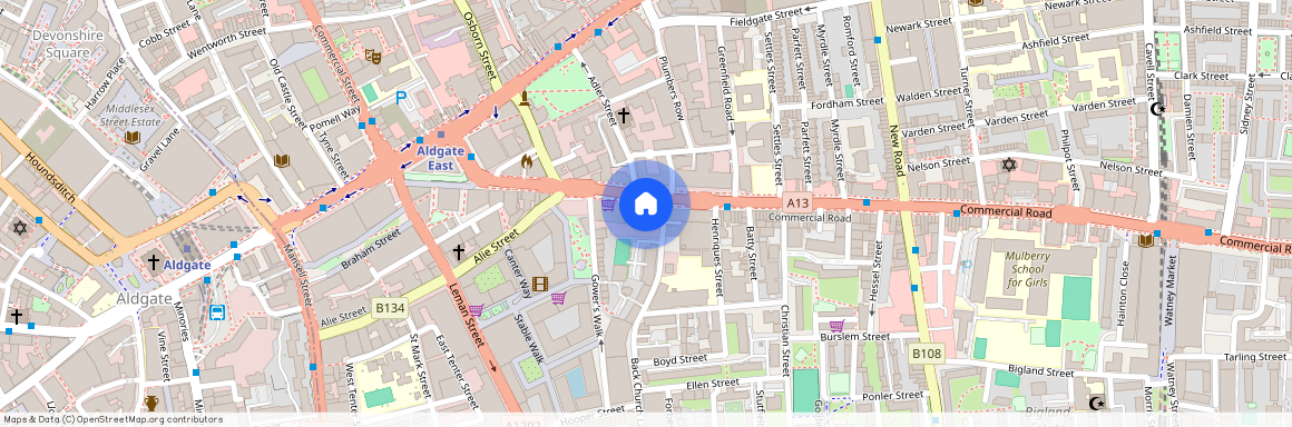 Whitechapel High Street, London E1
