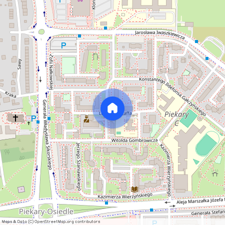 ul. Leopolda Staffa, Legnica, dolnośląskie