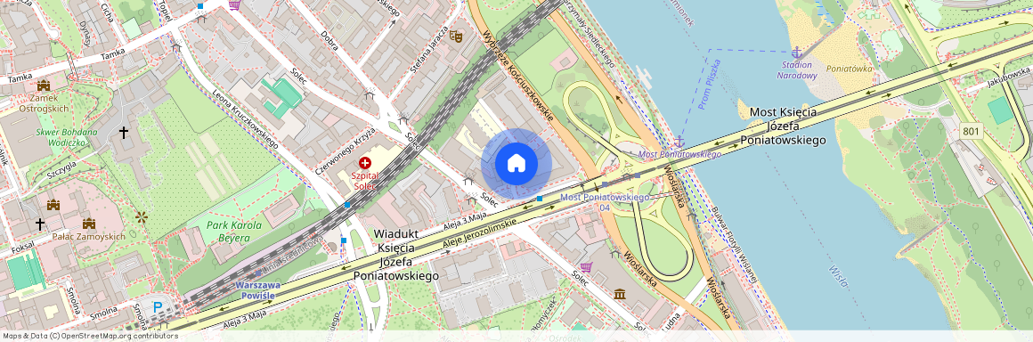 ul. Ignacego Potockiego, Solec, Śródmieście, Warszawa, mazowieckie