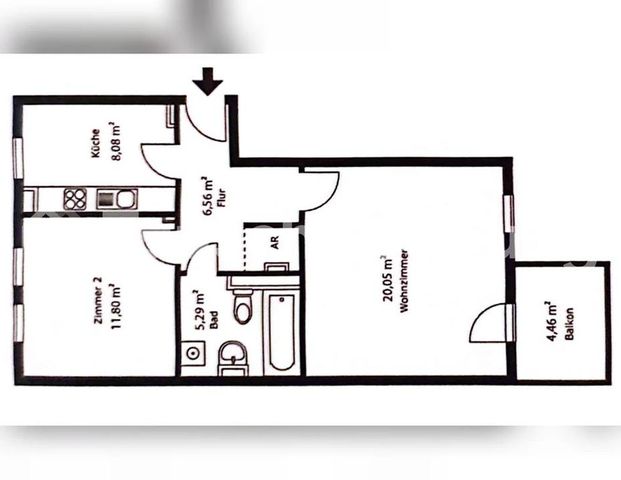 TAUSCHWOHNUNG 2-Zimmer-Wohnung in Berlin-Karow zum Wohnungstausch - Photo 1