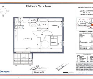 Nimes - T3 Neuf - 59,16 m² - Photo 4