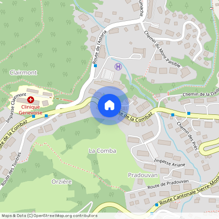 route de la combaz, 3963 Crans-Montana