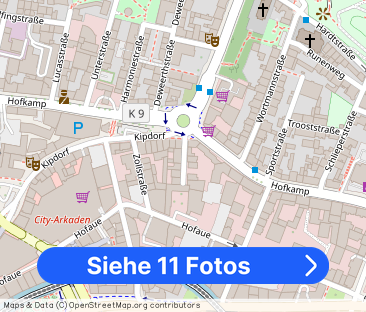 Renoviert! Schöne 2-Zimmer Wohnung im Zentrum Wuppertal-Elberfeld - Foto 1