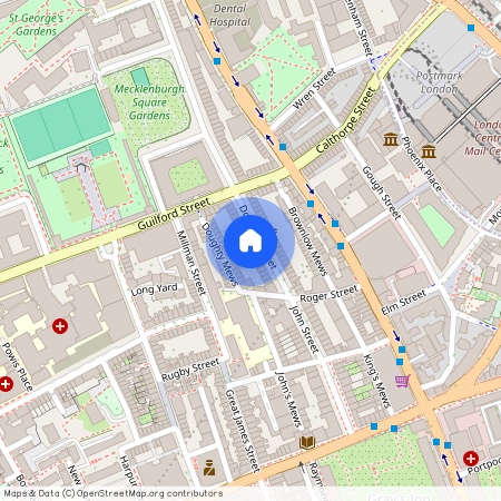 Doughty Street, London WC1N